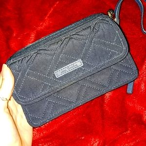 Brand new Vera Bradley Navy Wristlet